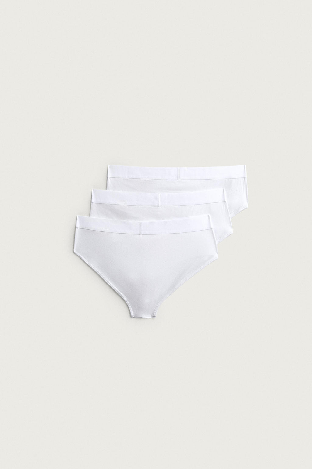 SLIP B?SICO PACK 3 / Blanco - Zara фото 2