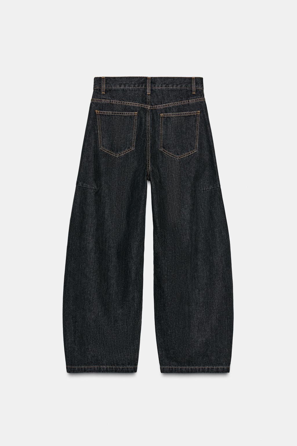 JEANS ZW COLLECTION BARREL MID-WAIST - Zara фото 5