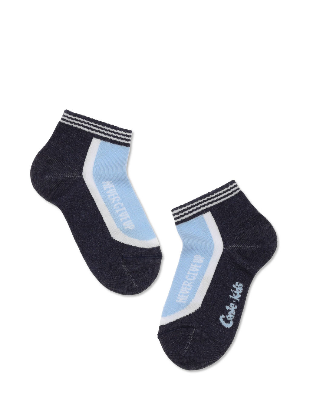 Цена за 2 пары Conte-kids ACTIVE (короткие) темный джинс