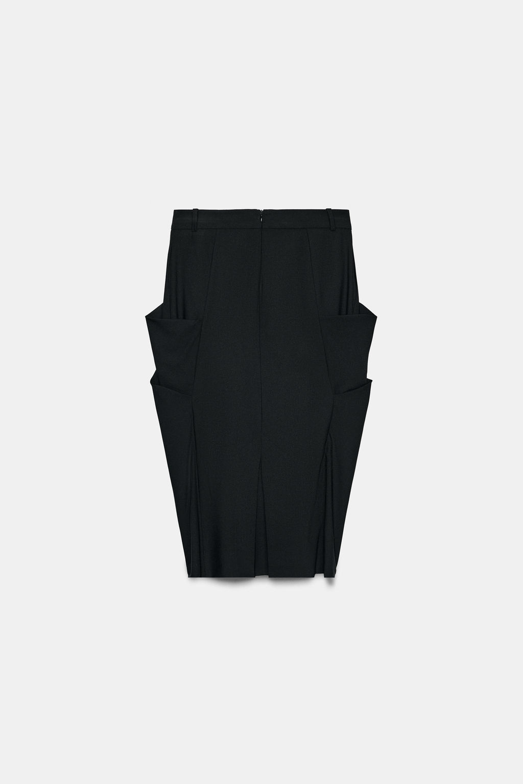 ZW COLLECTION DRAPED POCKET SKIRT - Zara фото 8