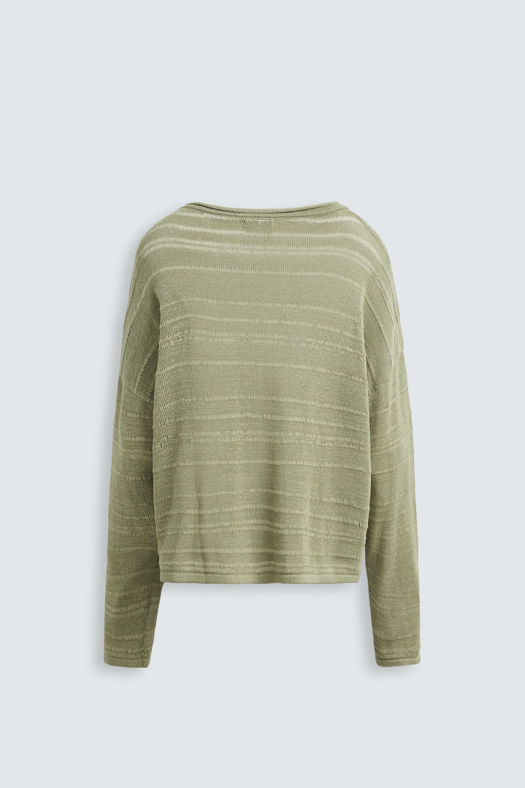 STRIPED JACQUARD SWEATER - Zara фото 9