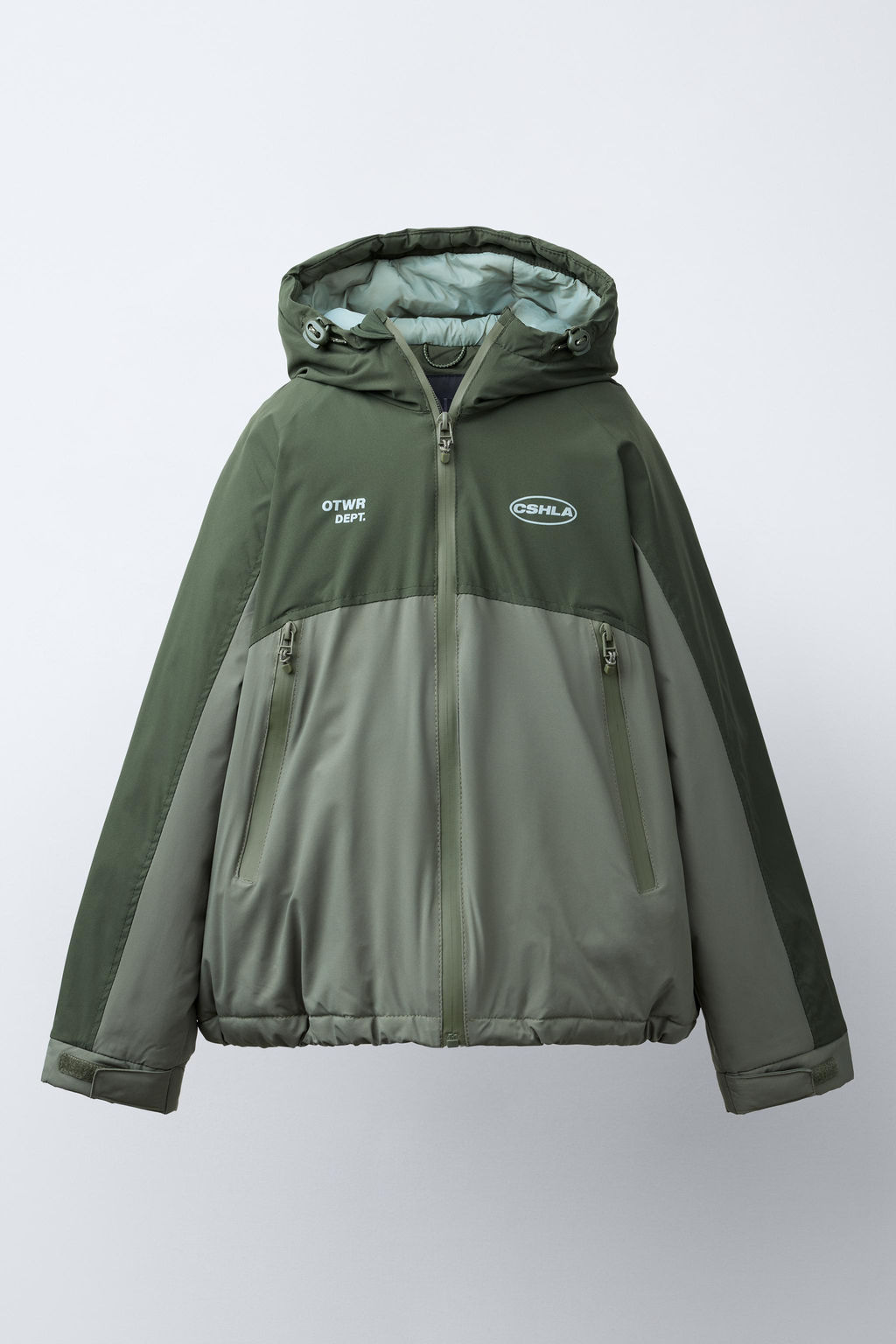 ZIPPED PUFFER JACKET