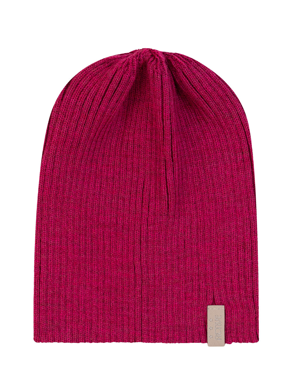 Шапка вязаная малина Ш-103 (58)