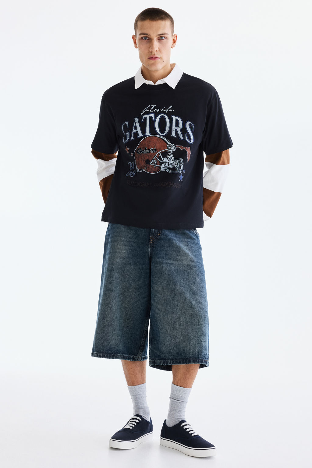 Camiseta Loose Fit - H&m фото 20