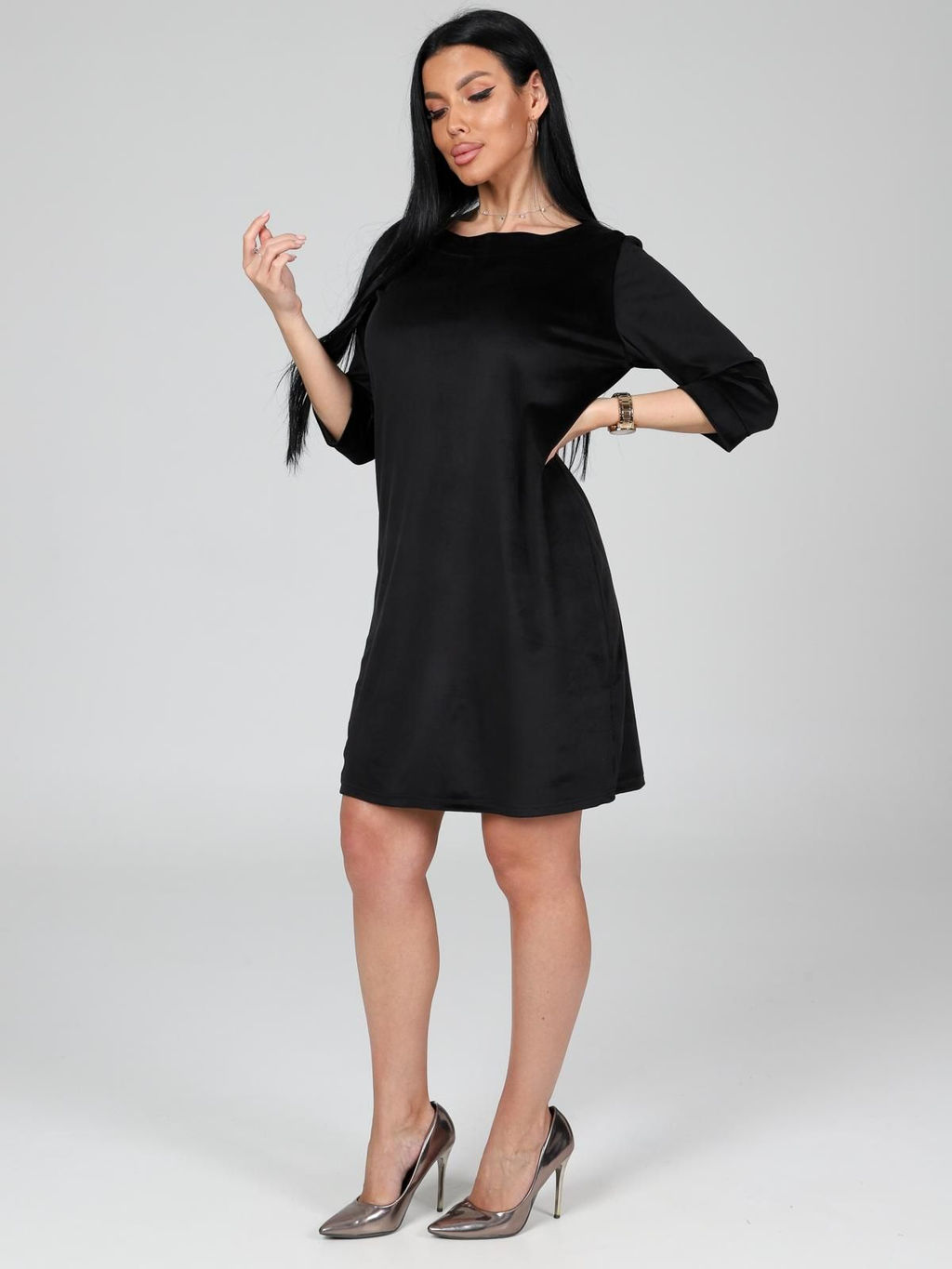 IV-CAPRIZ Стевия - платье из велюра фото 16