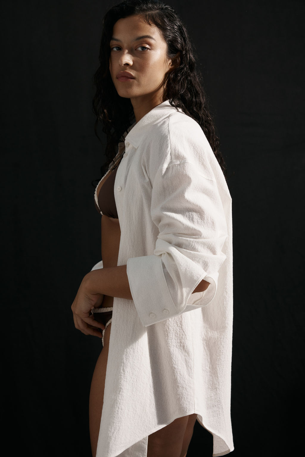 Camisa de playa oversize - H&m фото 4