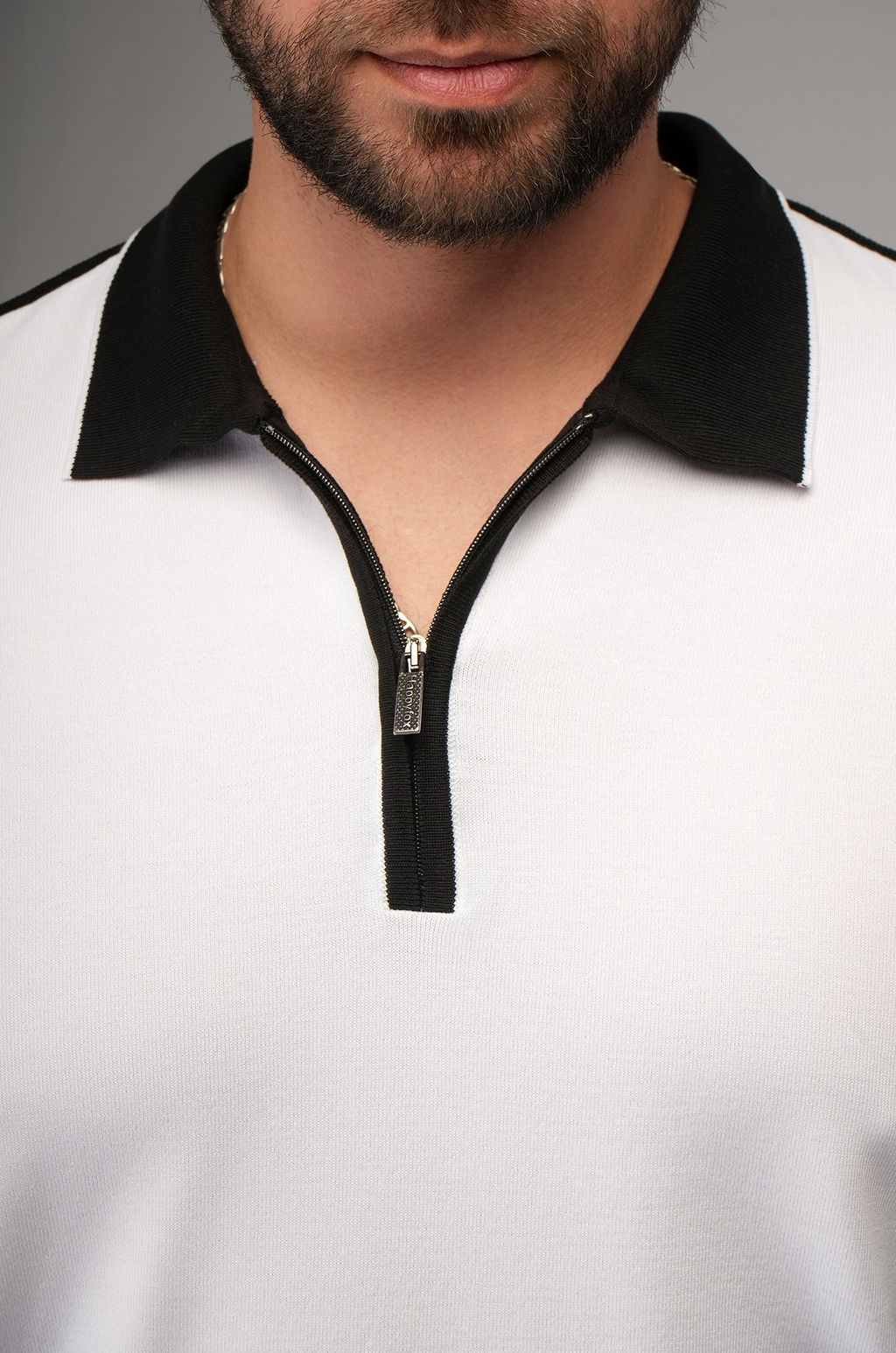 Мужская футболка-поло из вязаного трикотажа Happyfox - Happy fox фото 6