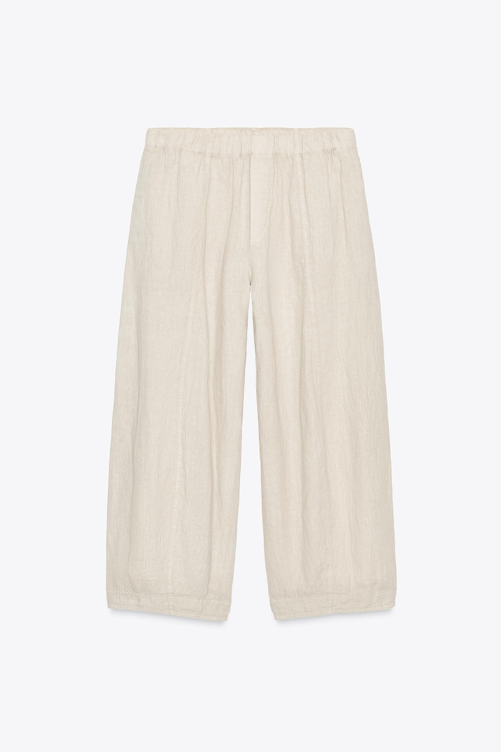 LINEN TROUSERS ZW COLLECTION - Zara фото 8