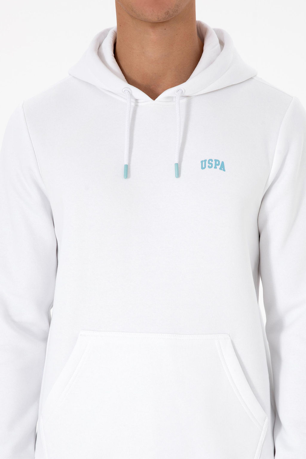 Erkek Beyaz Basic Sweatshirt Sepette S_rpriz _ndirim - U.s. polo assn фото 6