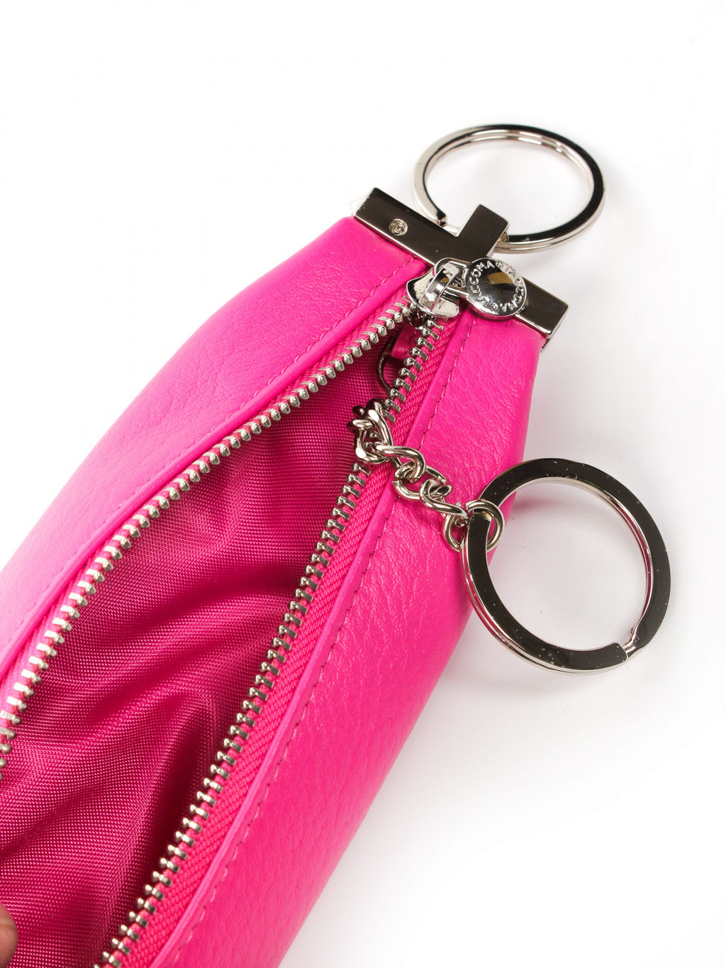LACCOMA ключница LA-5092-фуксия натуральная кожа