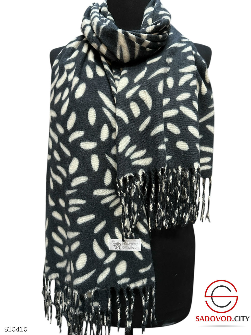 Палантин женский с принтом - Bruno фото 4