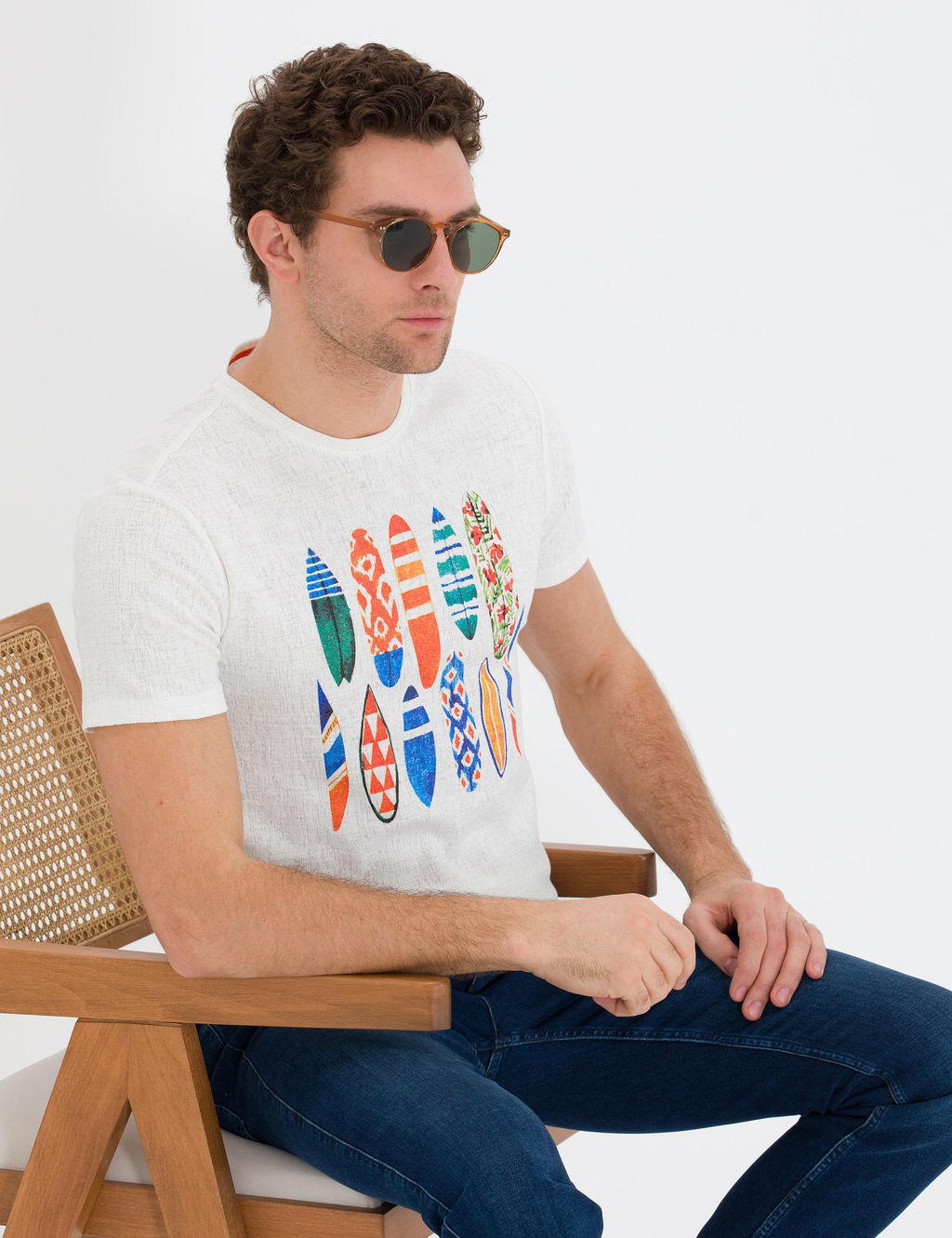 Белая облегающая футболка - Cacharel фото 2