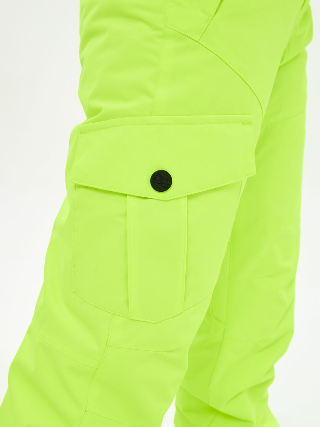 Брюки зимние женские / сноубордические Alpha Endless Симфония склона_YEL Желто-зеленый  фото 34