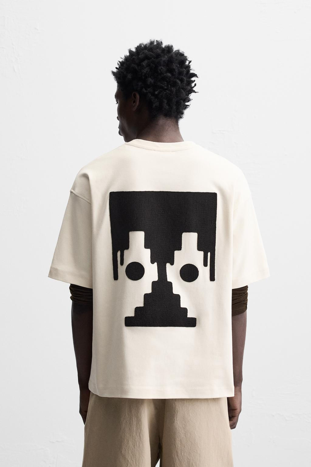 INTERLOCK EMBROIDERED SWEATSHIRT - Zara фото 3