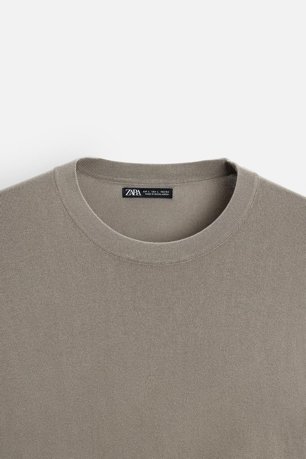 BASIC VISCOSE BLEND SWEATER - Zara фото 50