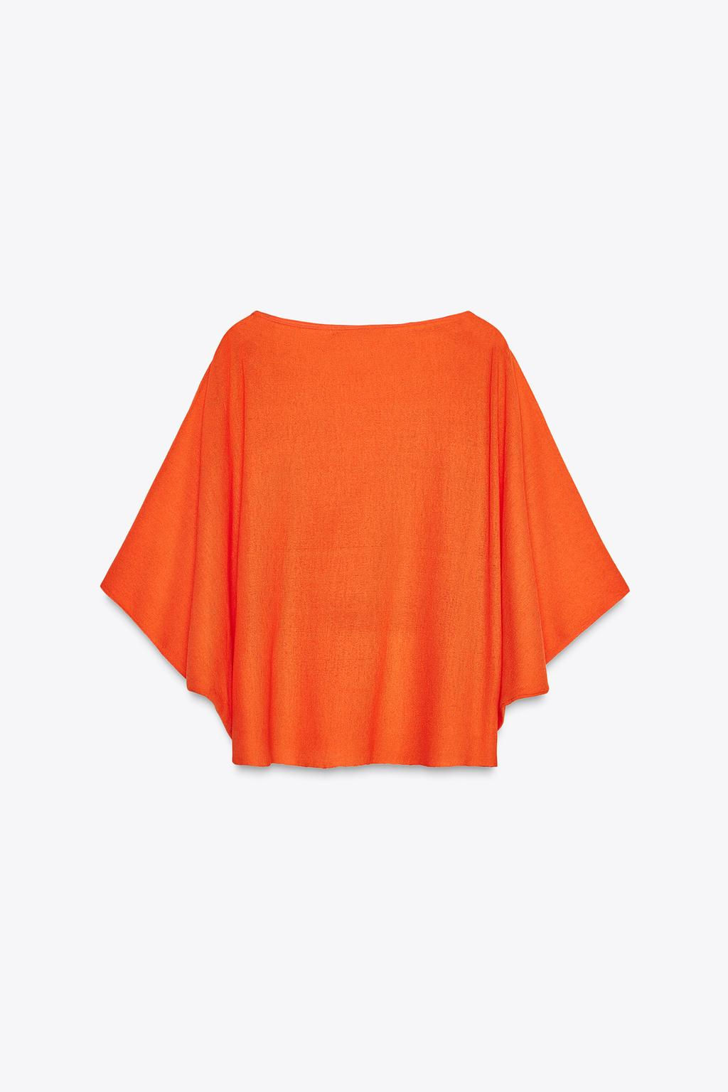 PLAIN KNIT LAYER TOP - Zara фото 14