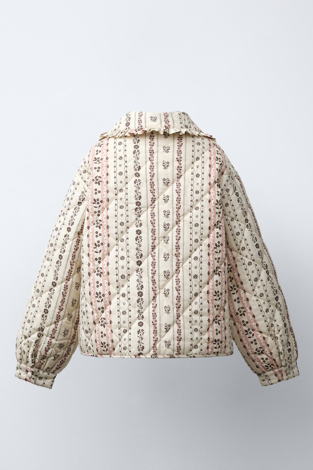 PRINTED PADDED JACKET - Zara фото 4