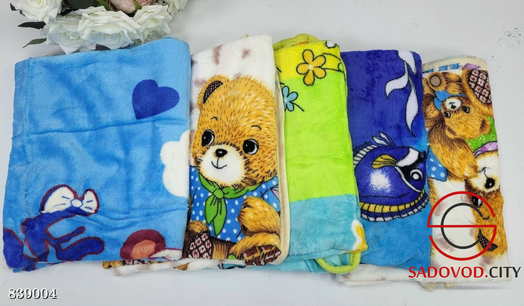 Детский плед из вельсофта