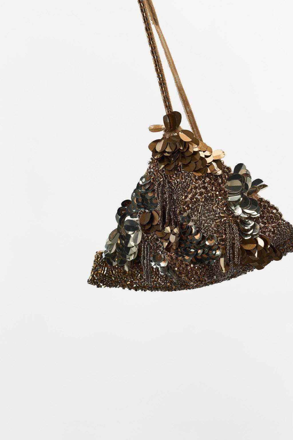 BEADED SEQUIN BRA - Zara фото 5