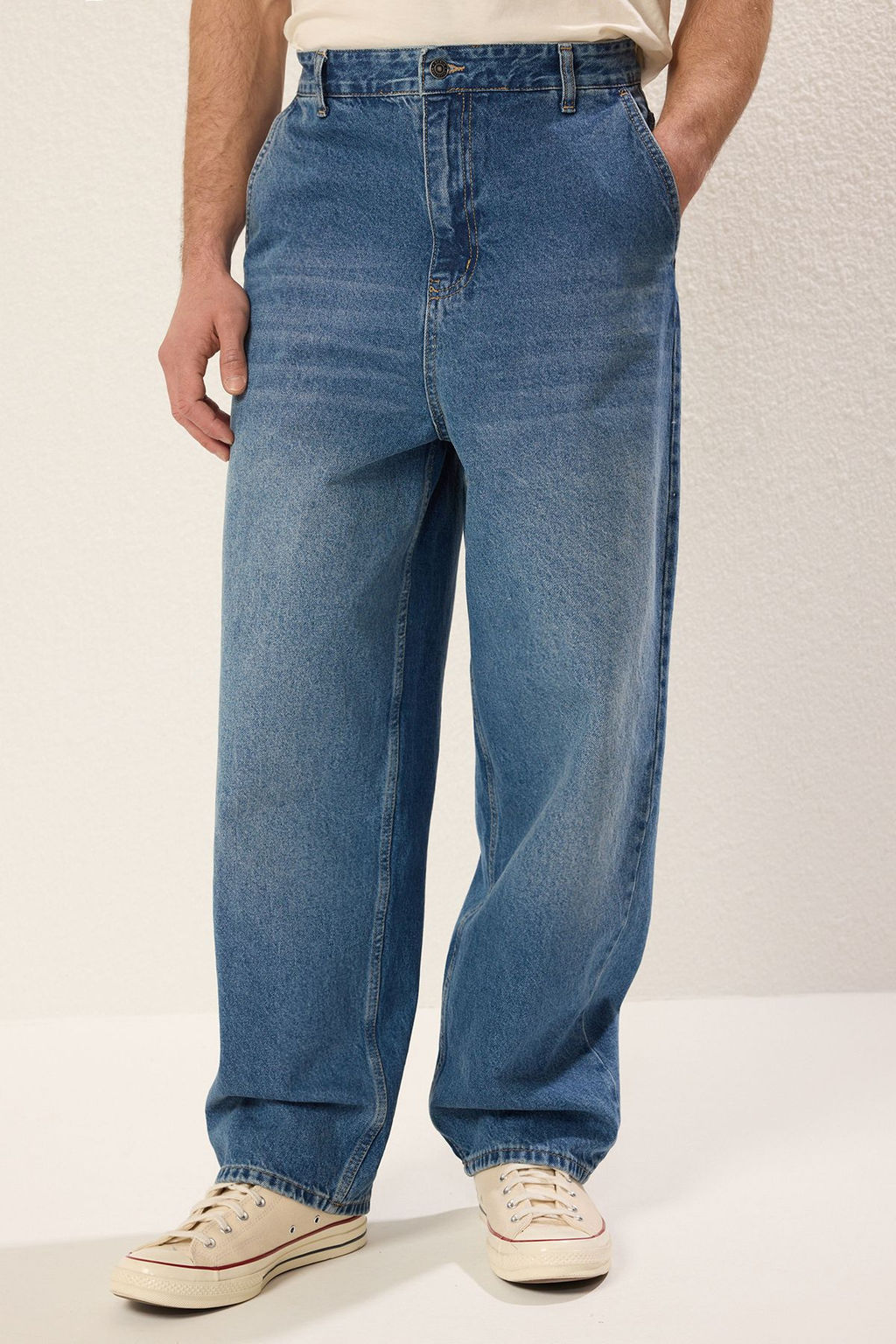 TRENDYOL MAN Ac?k Mavi Skater Jeans Kot Pantolon TMNSS25JE00003 - Trendyolmilla фото 10