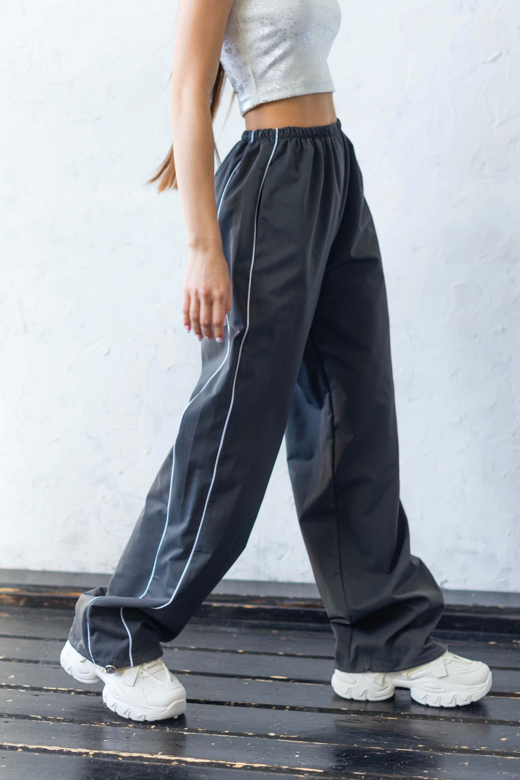 Кроп-топ Лик (белый) - Nadi bordo фото 10