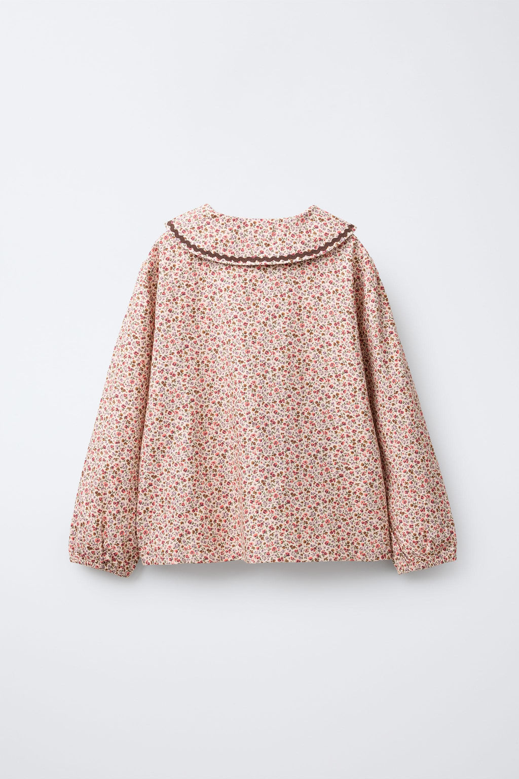AGES 6-14 / LACE TRIM FLORAL PYJAMAS - Zara фото 3
