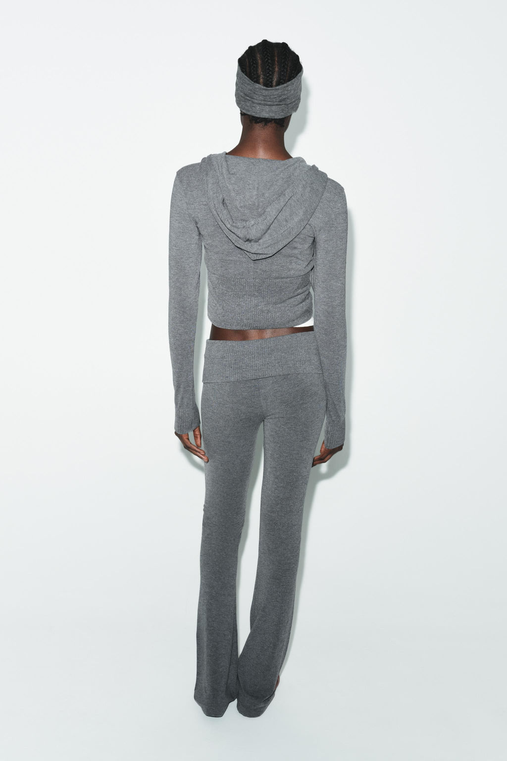 SEAMLESS FLARE TROUSERS - Zara фото 4