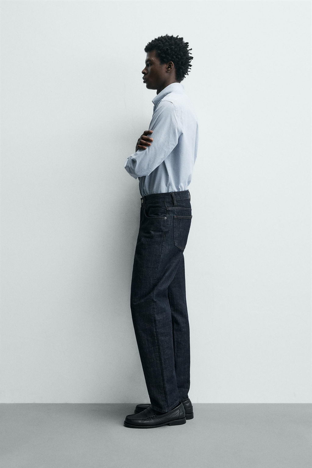 REGULAR FIT CHECK SHIRT - Zara фото 4