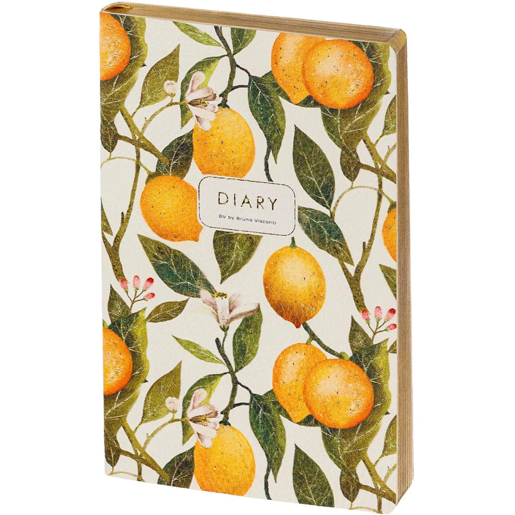 Ежедневник недатированный А5 FLEX FLORA.Lemons 3-743/25