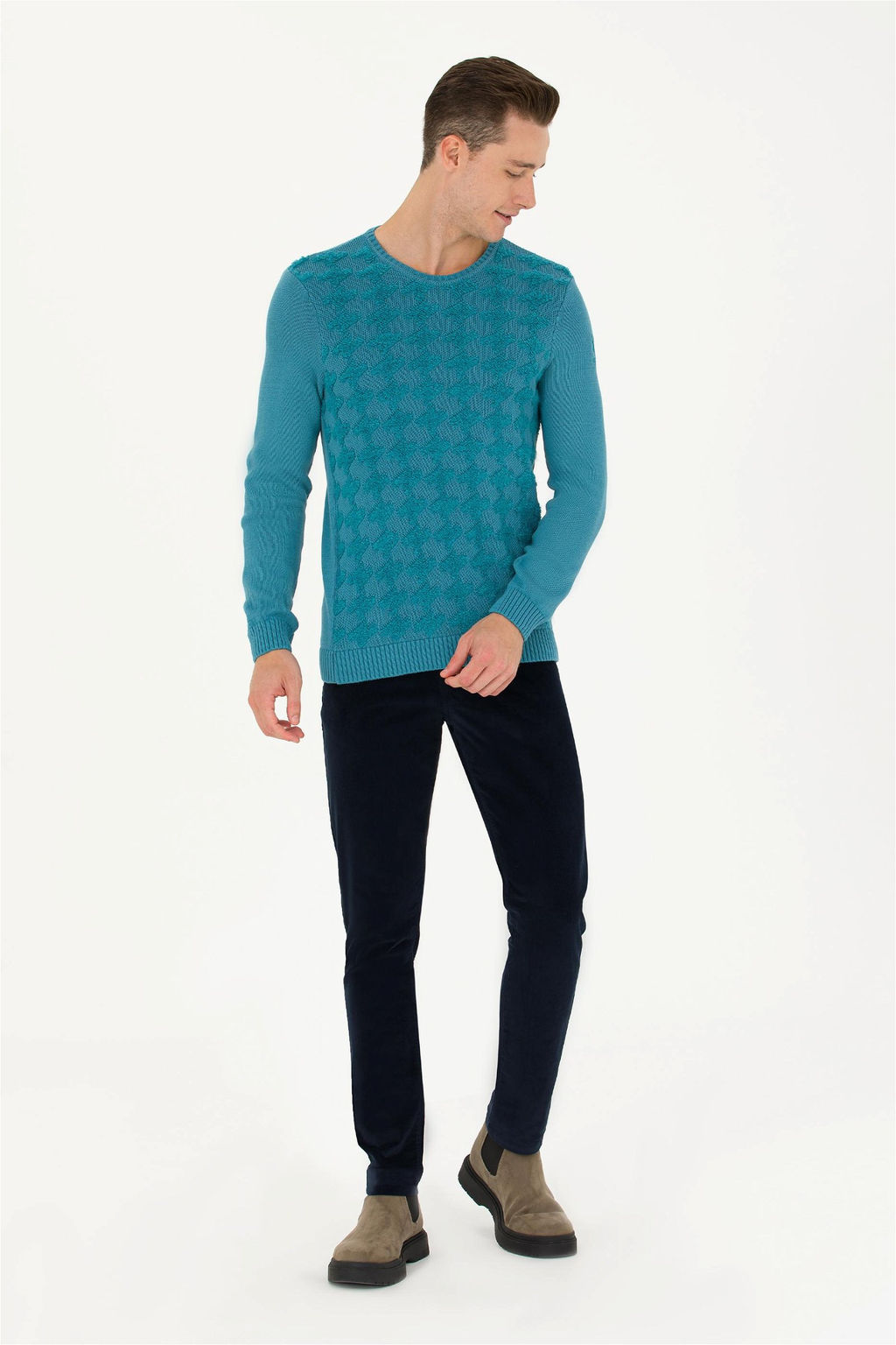 U. S. Polo Assn Мужской масляный свитер - U.s. polo assn фото 11