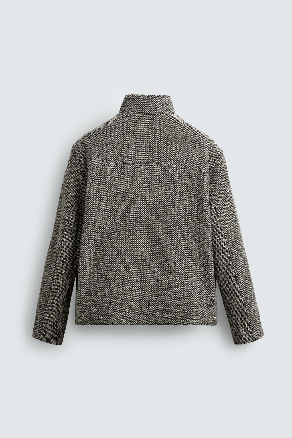 BOUCL_ TEXTURE OVERSHIRT - Zara фото 8