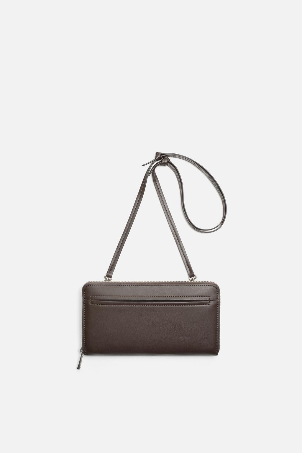XL CROSSBODY WALLET - Zara фото 10