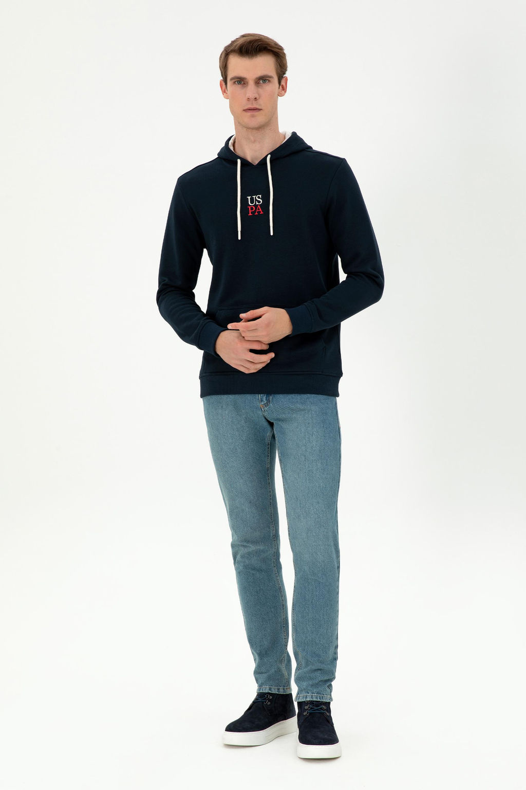 Erkek Lacivert Sweatshirt