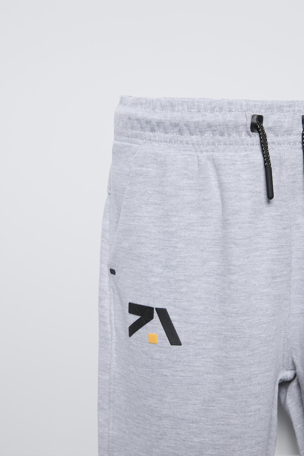 SPORTY TROUSERS WITH TEXTURED DETAIL - Zara фото 6