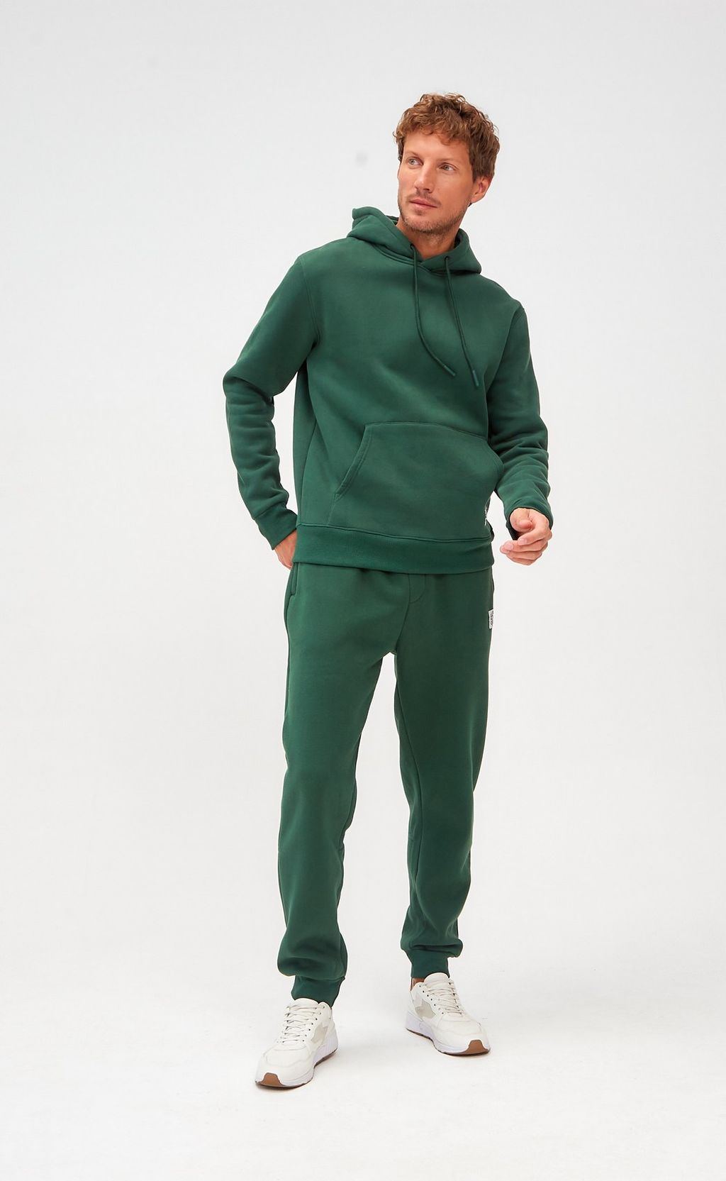 Брюки спорт F121-0821-1 pine - Fine joyce фото 3