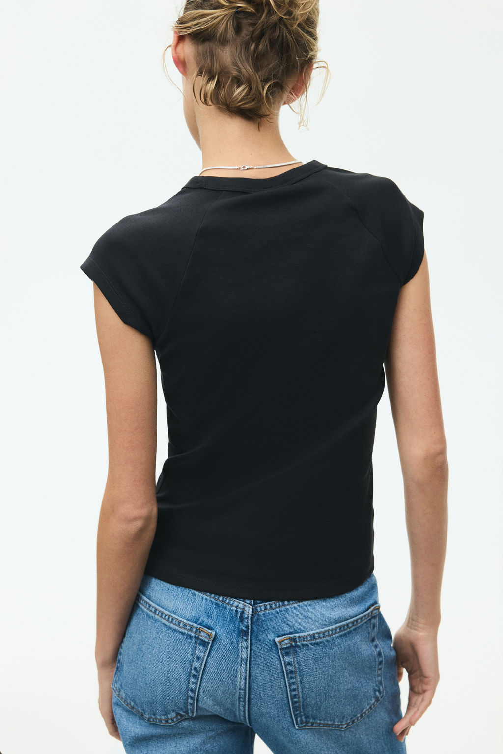 Camiseta de manga ragl?n - H&m фото 11