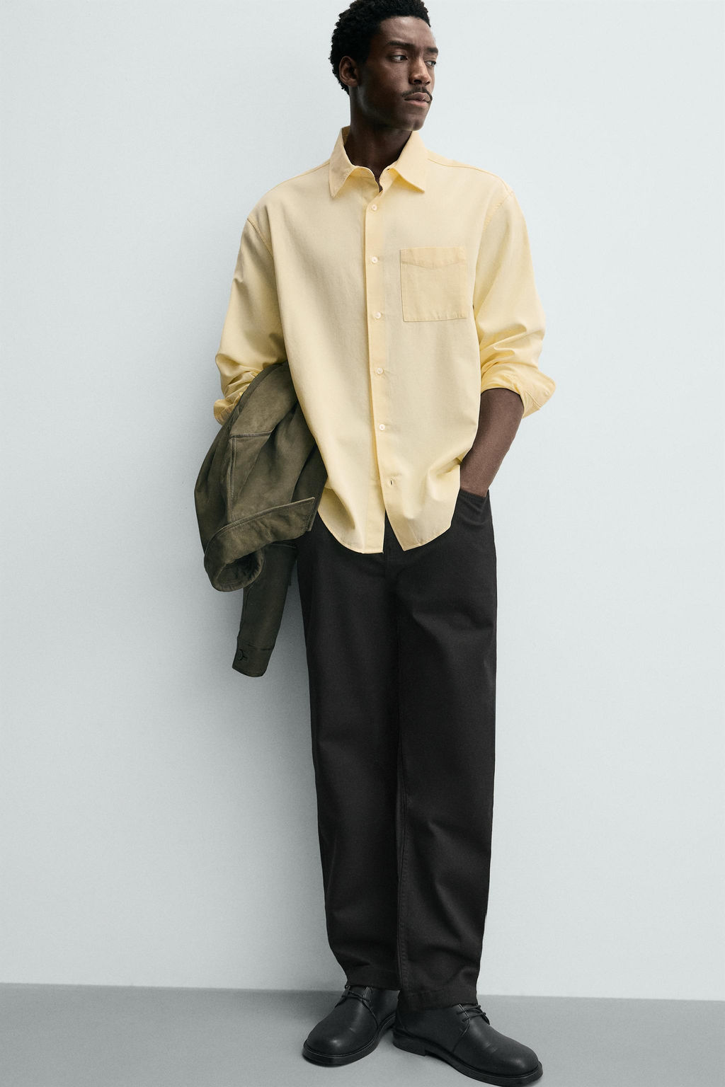 STRAIGHT-LEG TROUSERS - Zara фото 5