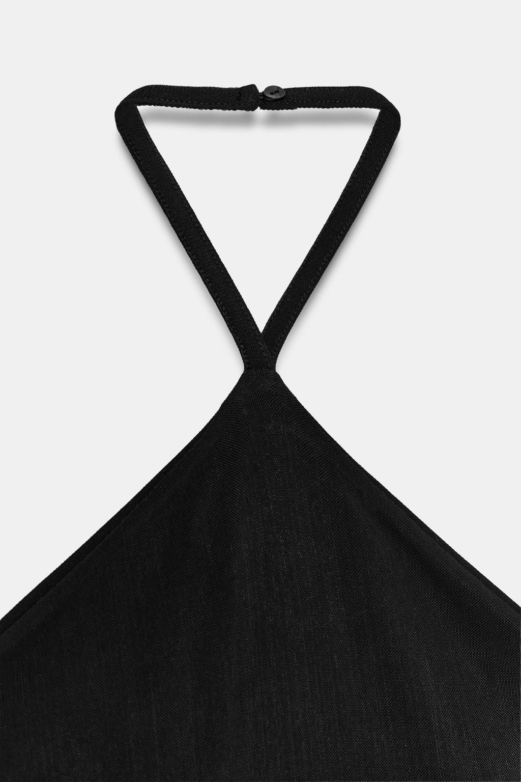 BODY HALTER CUT OUT PUNTO STRETCH / Negro - Zara фото 6