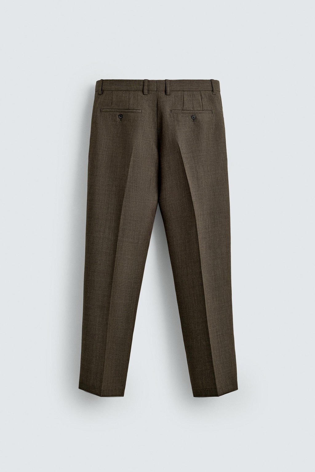 PANTAL?N REGULAR FIT 100% LANA / Vis?n - Zara фото 8