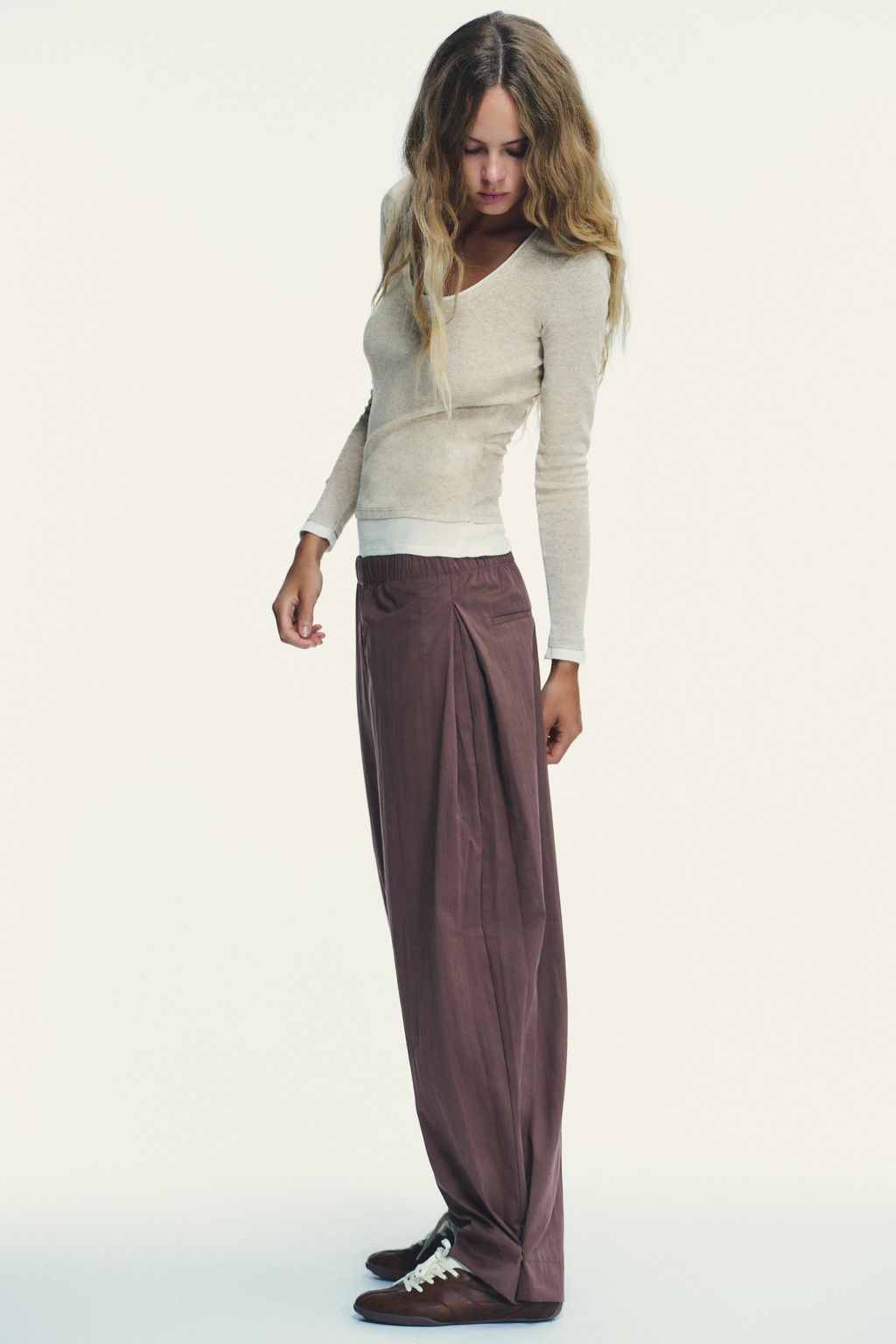 DOUBLE EFFECT T-SHIRT - Zara фото 3