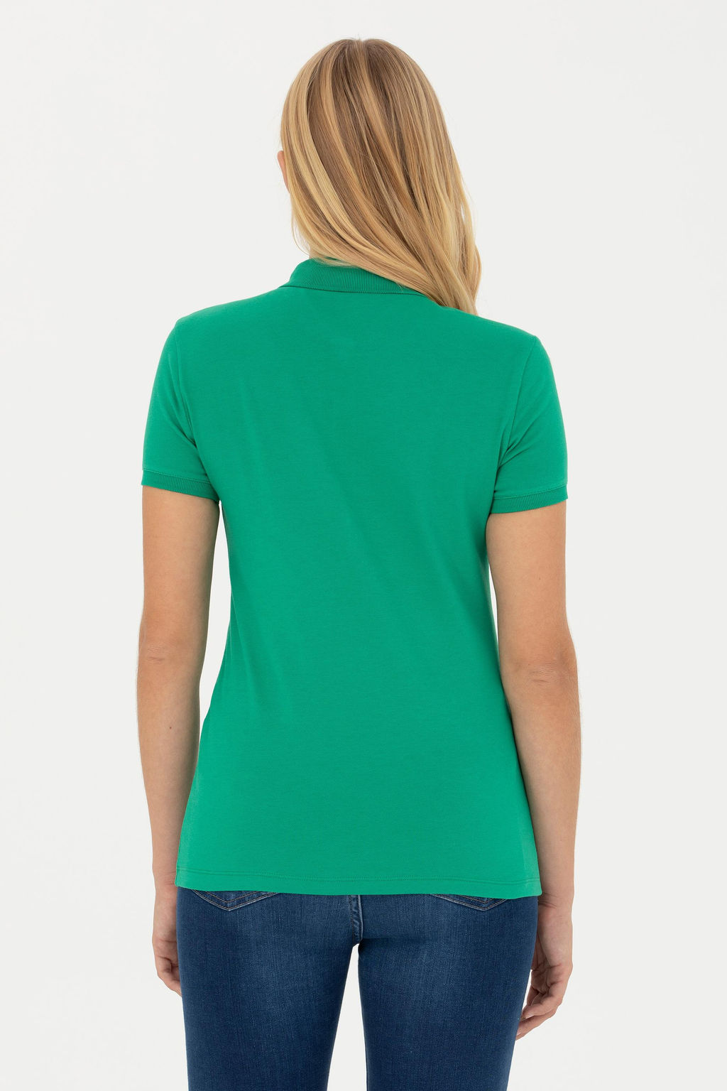 Женская зеленая футболка - U.s. polo assn фото 12