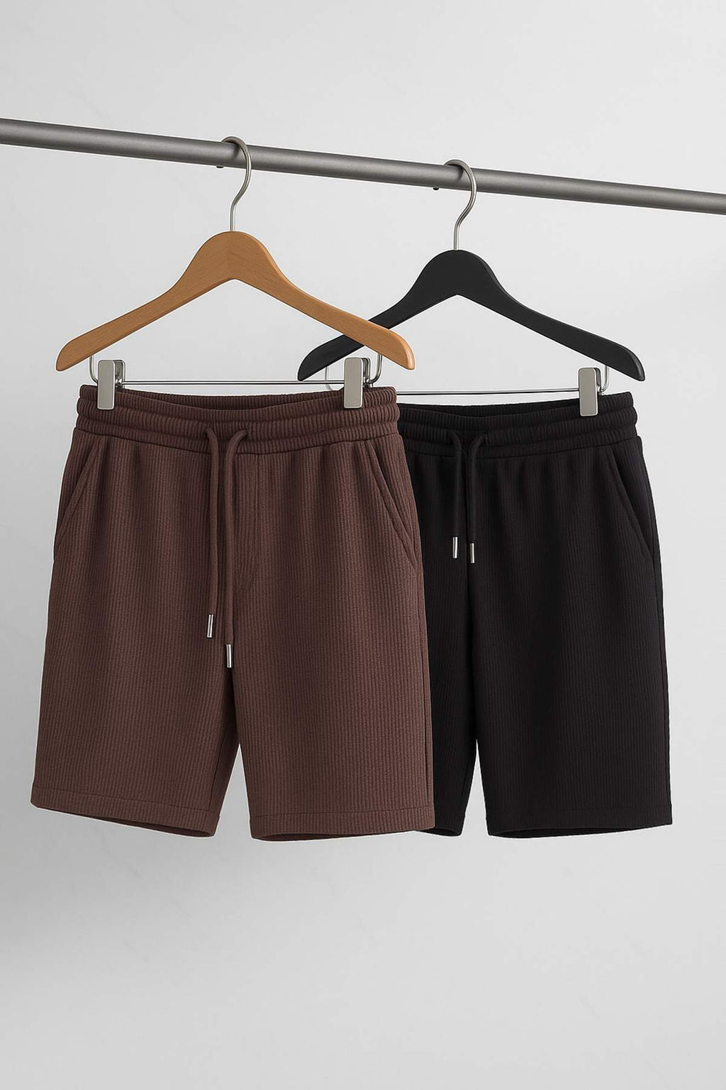 TRENDYOL MAN 2li Paket Siyah-Gri Regular/Normal Kesim Dokulu Kordonlu Sort & Bermuda TMNSS23SR00076 - Trendyolmilla фото 45
