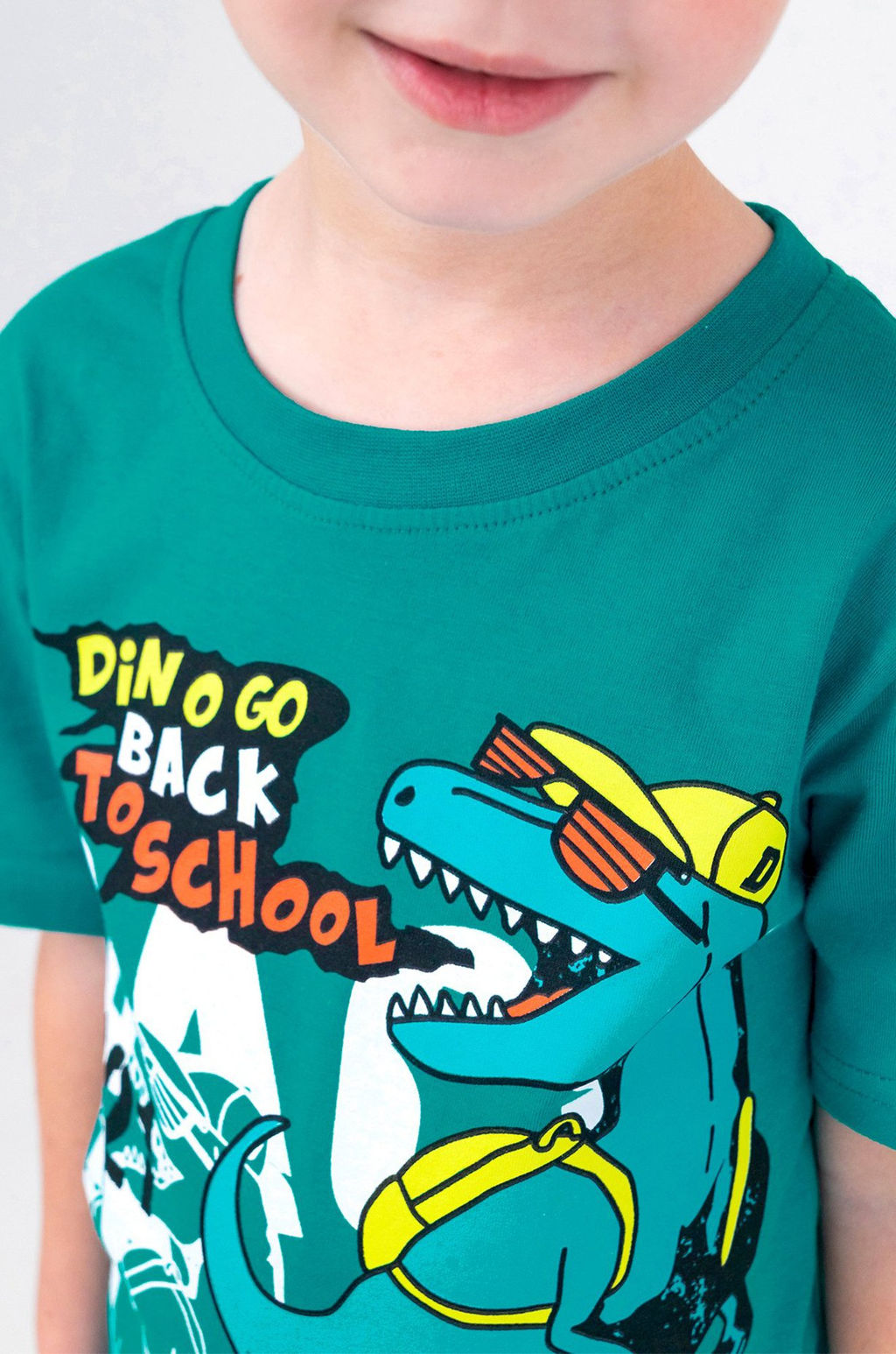 Детская хлопковая футболка Happy Fox фото 36