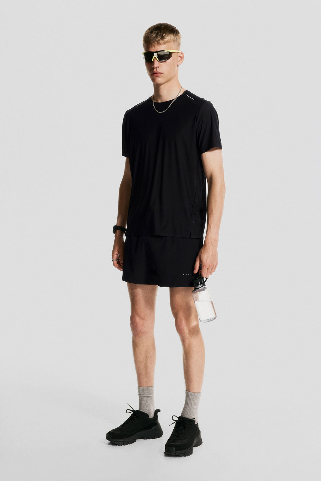 Pantal?n corto de running con DryMove - H&m фото 3