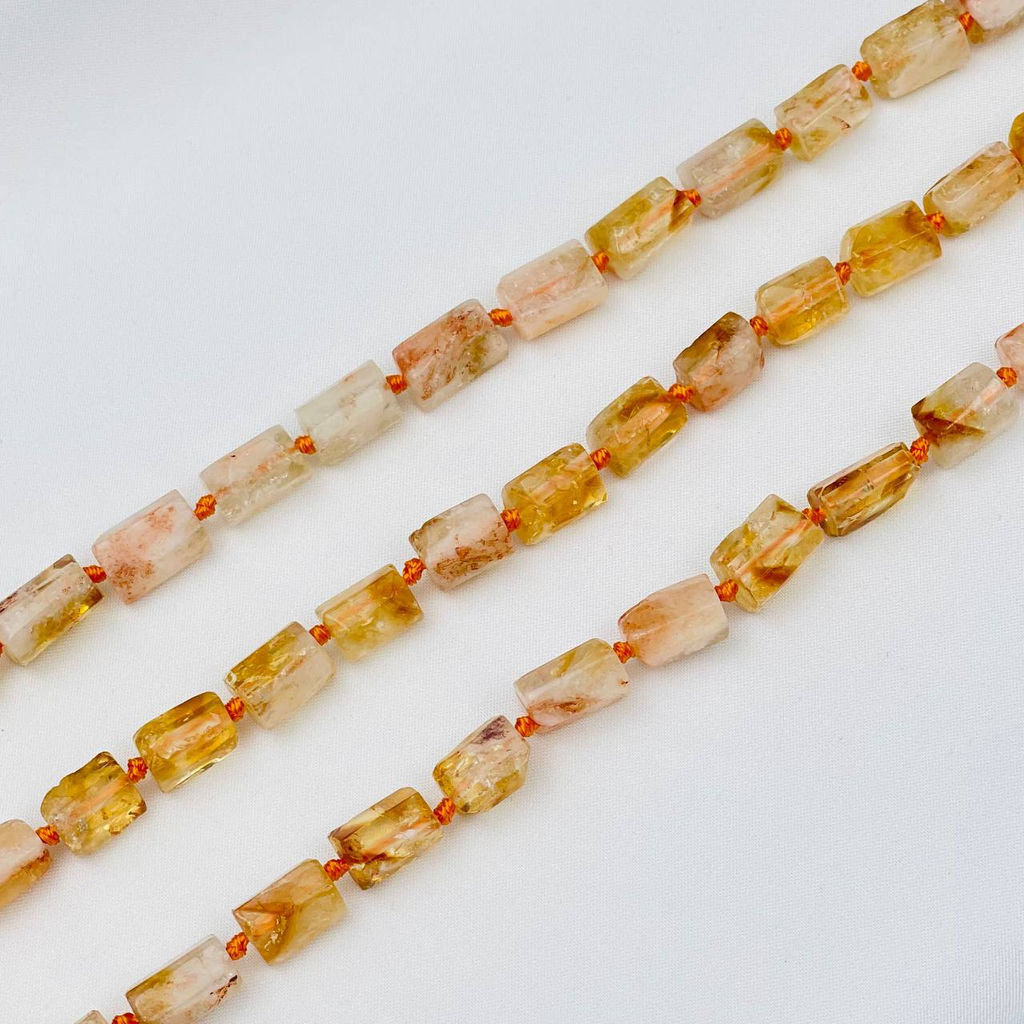 Бусины для украшений из Цитрина 40 см