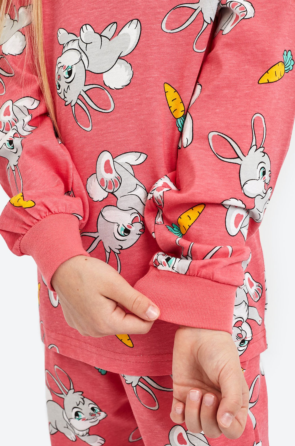 Хлопковая пижама для девочки Happyfox