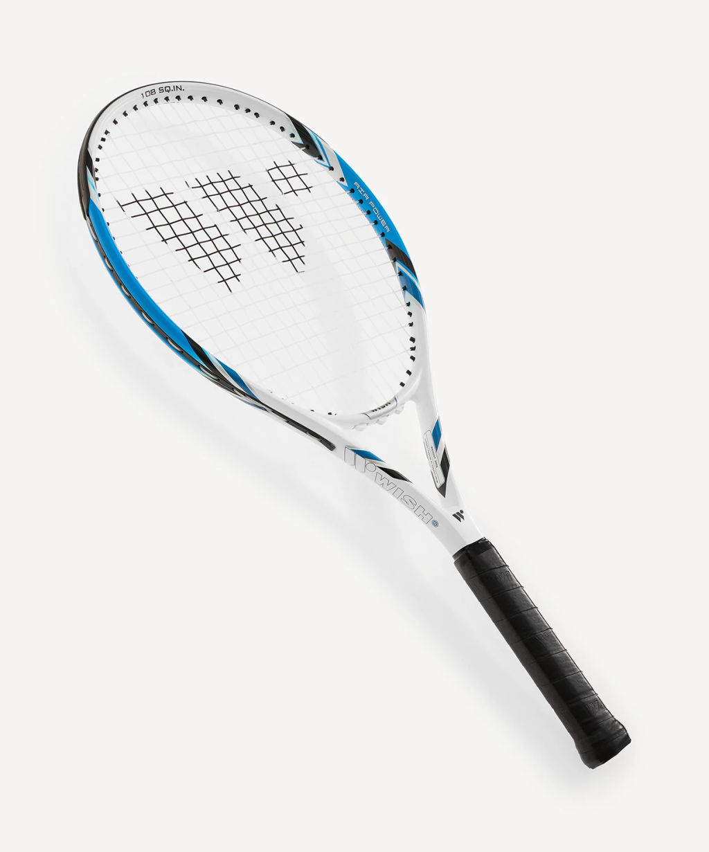 Ракетка для б/т Wish 27 FusionTec 568, белый/синий  фото 2