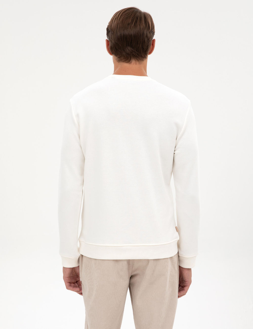 Ekru Regular Fit Sweatshirt - Pierre cardin фото 5