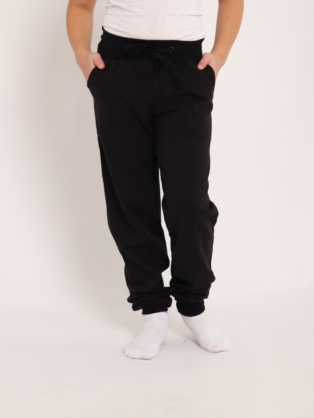 Брюки Бой Т черный - Ладошки фото 8