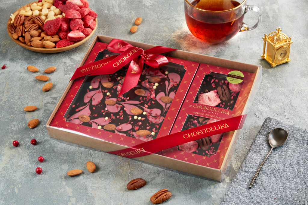 Подарочный набор Клубничные грезы 300 гр - Chokodelika фото 3